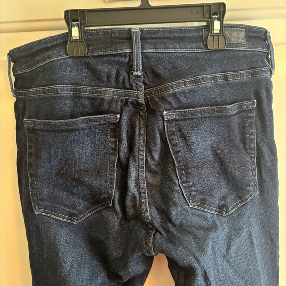 👖 AG Adriano Goldschmied The Abbey Super Skinny Jeans – Dark Wash – Size 27R - Picture 4 of 7